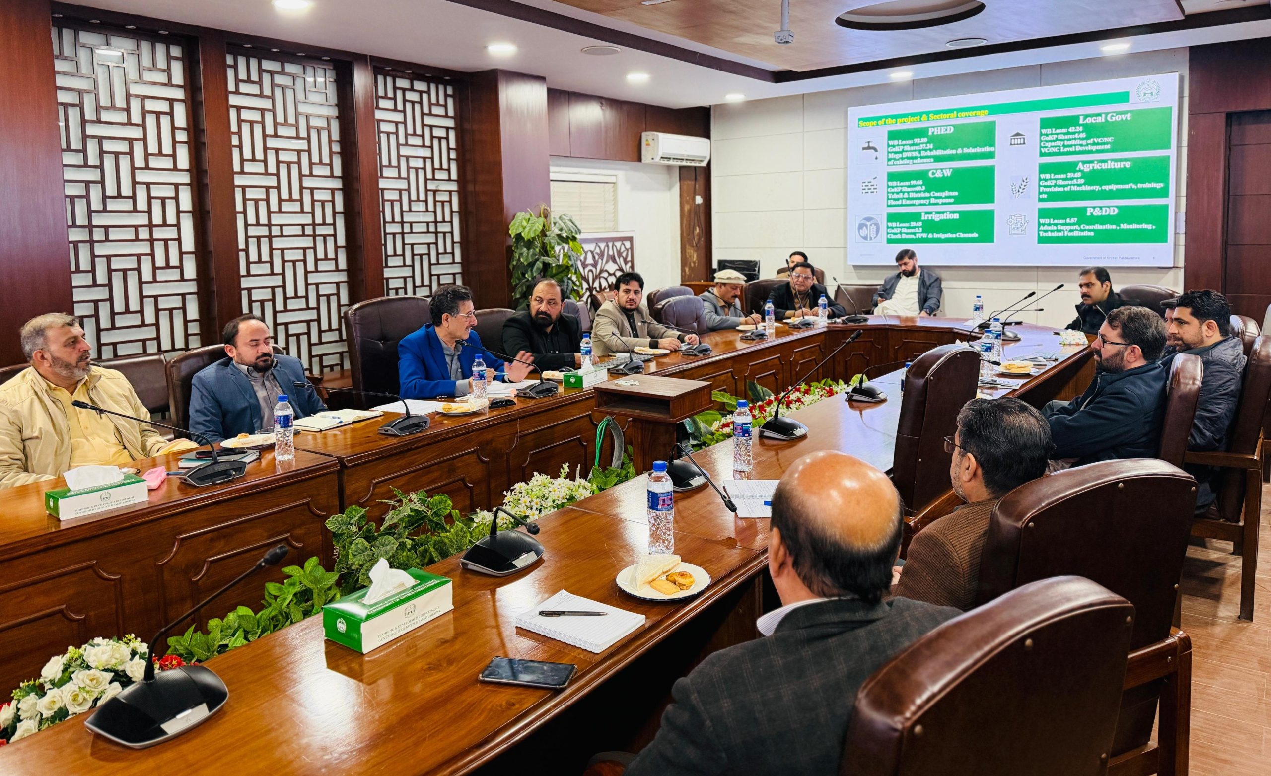 Local government consultation meeting for rural development planning